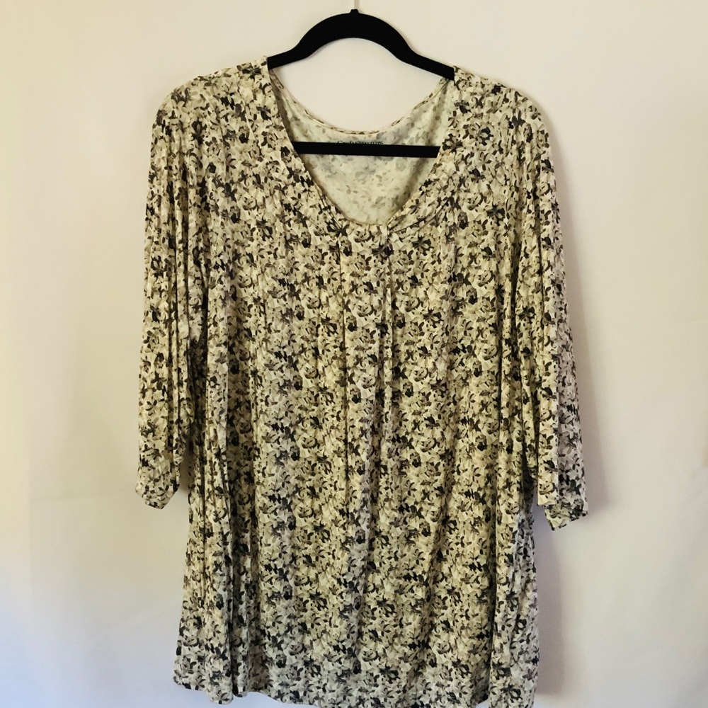 Croft and Barrow Plus Size Knit Top